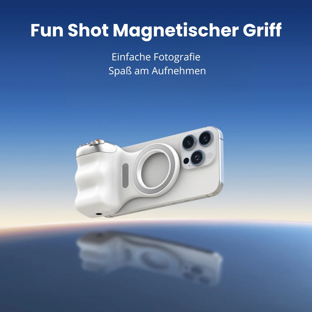 SnapGrip Pro - Magnetischer Kamera-Griff mit Licht
